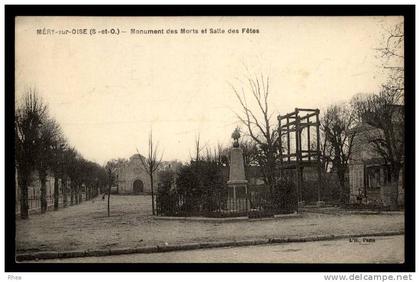 95 Méry-sur-Oise monument aux morts salle des fetes D95D K95572K C95394C RH091054