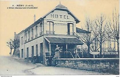 CPA Méry-sur-Oise L'Hôtel-restaurant Damerot