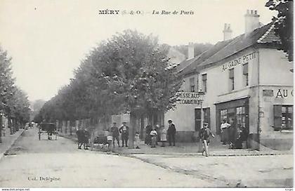 CPA Méry-sur-Oise La Rue de Paris