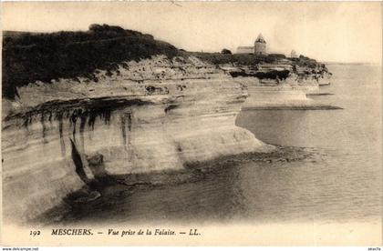 CPA MESCHERS - Falaises et Moulin (975726)