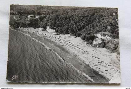 Cpm 1964, Meschers, plage des Nonnes, vue aérienne, Charente maritime 17