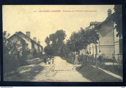 cpa du 89  Migennes Laroche  -- l'avenue des Tilleuls - cité Japonaise    GX34