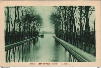 CPA MIGENNES - Le Canal (146429)