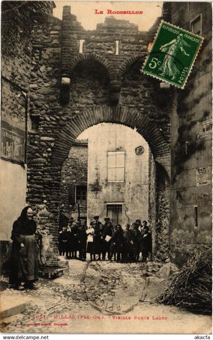 CPA AK Le ROUSSILLON - Millas - Vieilles Porte Lades (451548)