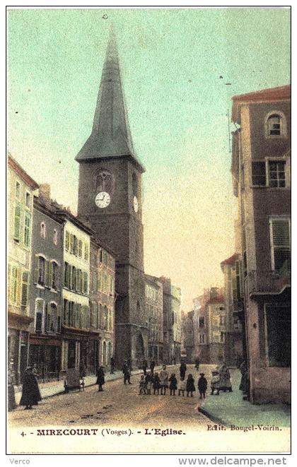 Carte Postale Ancienne de MIRECOURT