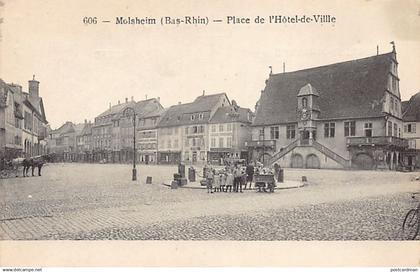 Molsheim - Place de l'Hôtel de Ville - Edition Alsacienne Paulus & Recht, Strasbourg, 12 rue Mercière