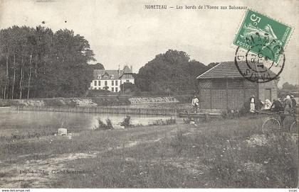 CPA Monéteau Les Bords de l'Yonne aux Boisseaux