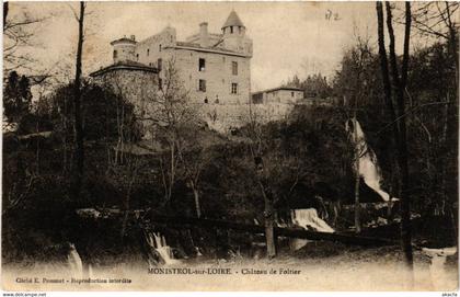 CPA AK MONISTROL-sur-LOIRE - Chateau de Foltier (517306)