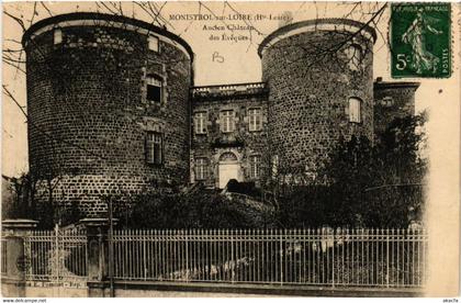 CPA AK MONISTROL-sur-LOIRE (Hte-Loire - Ancien Chateau des Eveques (517322)