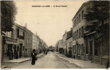 CPA AK MONISTROL-sur-LOIRE - Le Grand Chemin (517934)