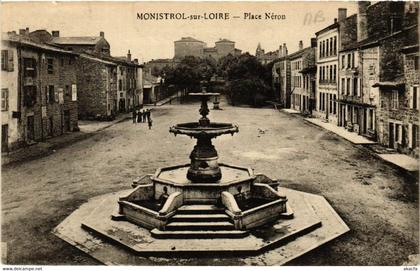 CPA MONISTROL-sur-LOIRE - Place Neron (517255)