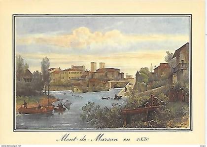 CPM Mont de Marsan en 1830