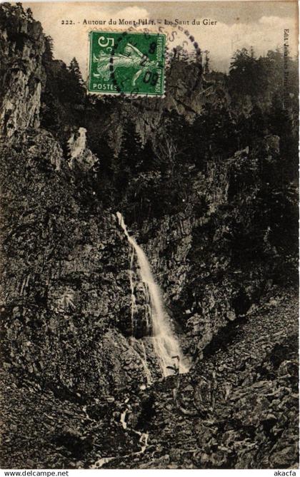 CPA MONT-PILAT - Autour du MONT-PILAT - Le Saut du Gier (487275)