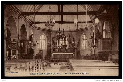 76 Mont-Saint-Aignan interieur eglise D76D K76451K C76451C RH097075