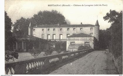 Carte postale ancienne de MONTAGNAC