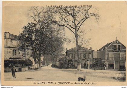 82 MONTAIGU-de-QUERCY  Avenue de Cahors