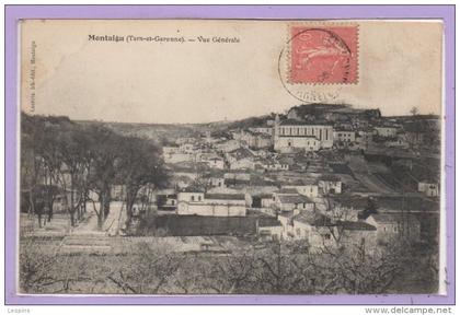 82 - MONTAIGU de QUERCY --  Vue générale