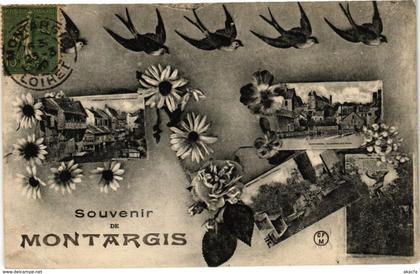 CPA MONTARGIS - Souvenir de MONTARGIS (251623)