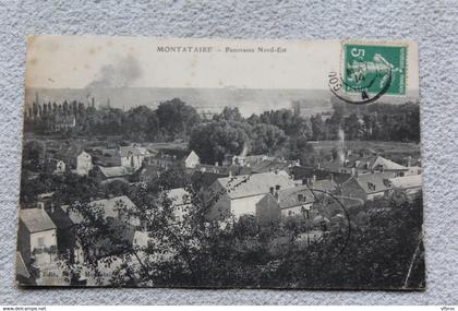 Cpa 1914, Montataire, panorama Nord Est, Oise 60