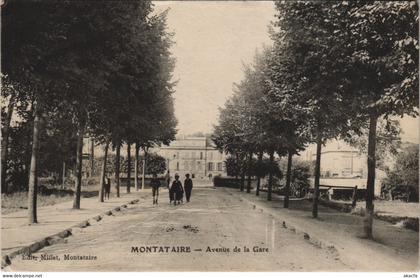 CPA MONTATAIRE - Avenue de la Gare (130044)