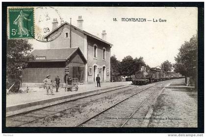 37 - MONTBAZON - La Gare - BELLE ANIMATION