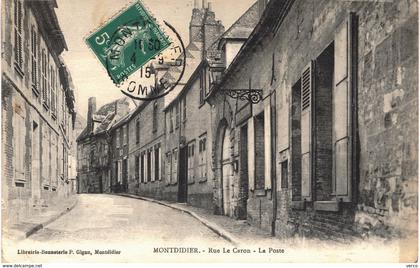 Carte  Postale  ancienne de MONTDIDIER