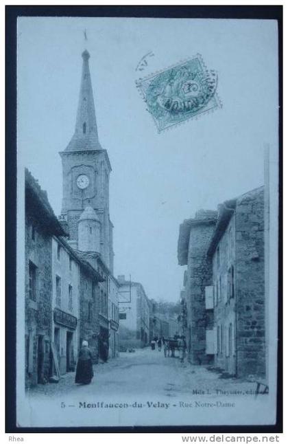 43 Montfaucon-en-Velay eglise    D43D  K43141K  C43141C RH056435