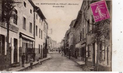 MONTFAUCON-EN-VELAY GRANDE RUE