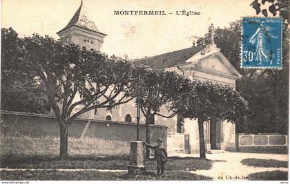 Carte POSTALE Ancienne de  MONTFERMEIL - Eglise