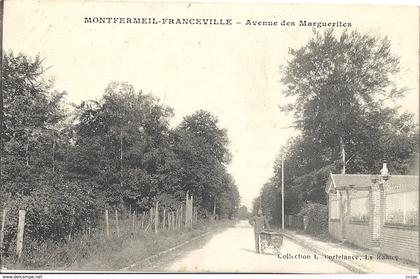 CPA Montfermeil - Franceville Avenue des Marguerites