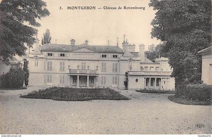 CPA 91 MONTGERON CHATEAU DE ROTTEMBOURG