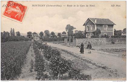 78 - LES YVELINES - Montigny - route de la gare du Nord