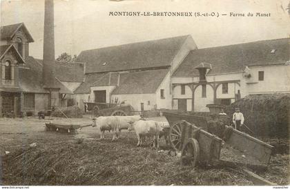 MONTIGNY LE BRETONNEUX ferme du Manet