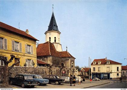 MONTIGNY-les-CORMEILLES - L'église - Automobiles, Citroën