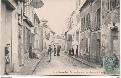 MONTIGNY LES CORMEILLES    LA GRANDE RUE