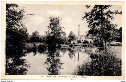 28 MONTIGNY-sur-AVRE - L'usine