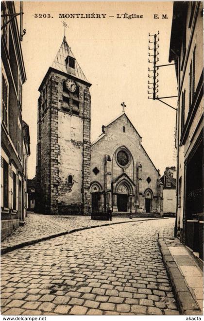 CPA MONTLHERY - L'Église (108000)