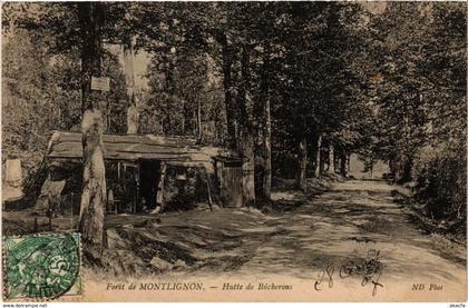 CPA Foret de MONTLIGNON - Hutte de Bucherons (290879)