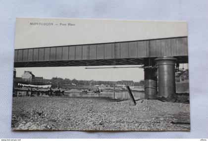 Montluçon, pont blanc, Allier 03