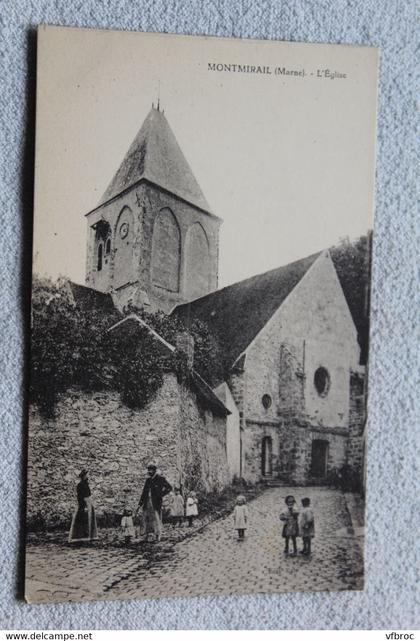 Montmirail, l'église, Marne 51