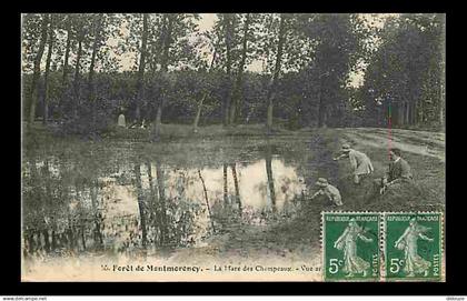 95 - Montmorency - Foret de Montmorency - La Mare des Champeaux - Animée - CPA - Voir Scans Recto-Verso