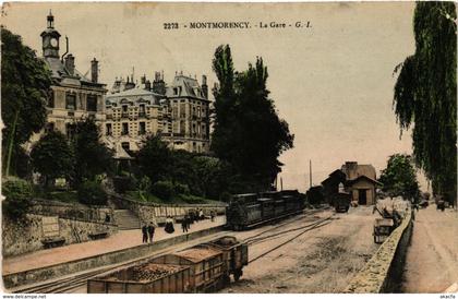 CPA MONTMORENCY - La Gare (290741)