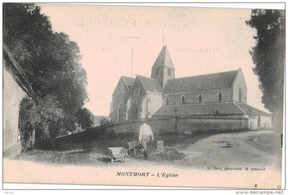 Carte Postale Ancienne de MONTMORT LUCY