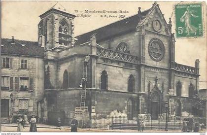 CPA Montreuil L' Eglise