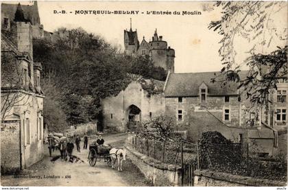 CPA MONTREUIL-BELLAY - L'Entrée du Moulin (296627)