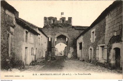 CPA Montreuil-Bellay Porte Nouvelle (1279723)