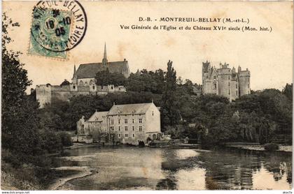 CPA Montreuil-Bellay vue générale (1180039)