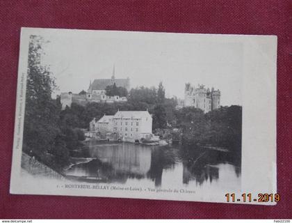 CPA - Montreuil-Bellay - Vue générale du Château