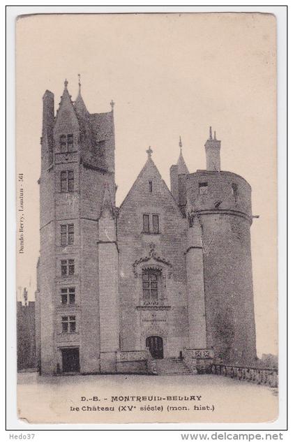 Montreuil-Bellay - Le Château