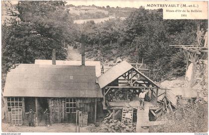 CPA Carte postale France Montrevault  Mine d'Or de la Bellière 1904 VM90290ok